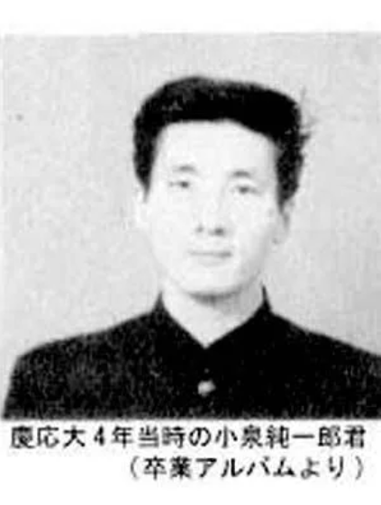 小泉純一郎　大学生